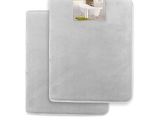 You Look Gorgeous Bath Mat Amazon Memory Foam Bathrug 2 Pack Set Silver Bath Mat and