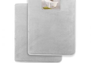 You Look Gorgeous Bath Mat Amazon Memory Foam Bathrug 2 Pack Set Silver Bath Mat and