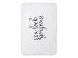 You Look Gorgeous Bath Rug 39 You Look Gorgeous 39 Large Bath Mat Bath Mats Zazzle