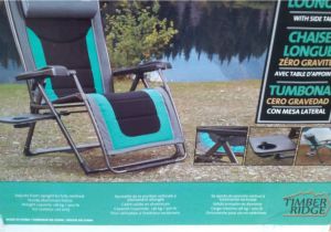 Zero Gravity Lounge Chair Costco Timber Ridge Timber Ridge Zero Gravity Chair and Lounger with Side